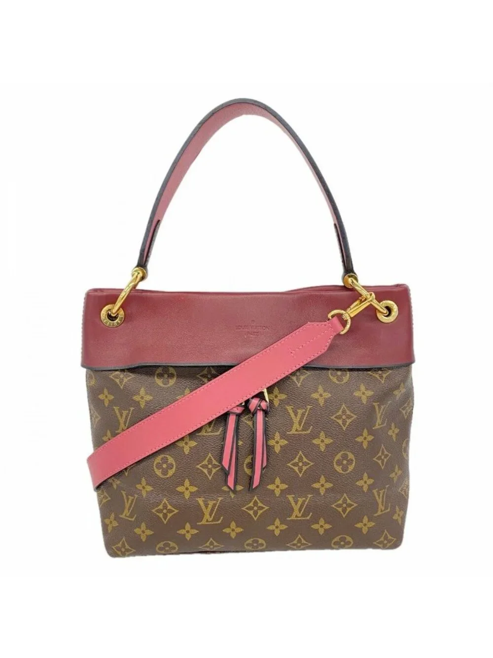 Louis Vuitton Handbag Monogram Tui Roulis Besace Rose Bruyer 2-Way